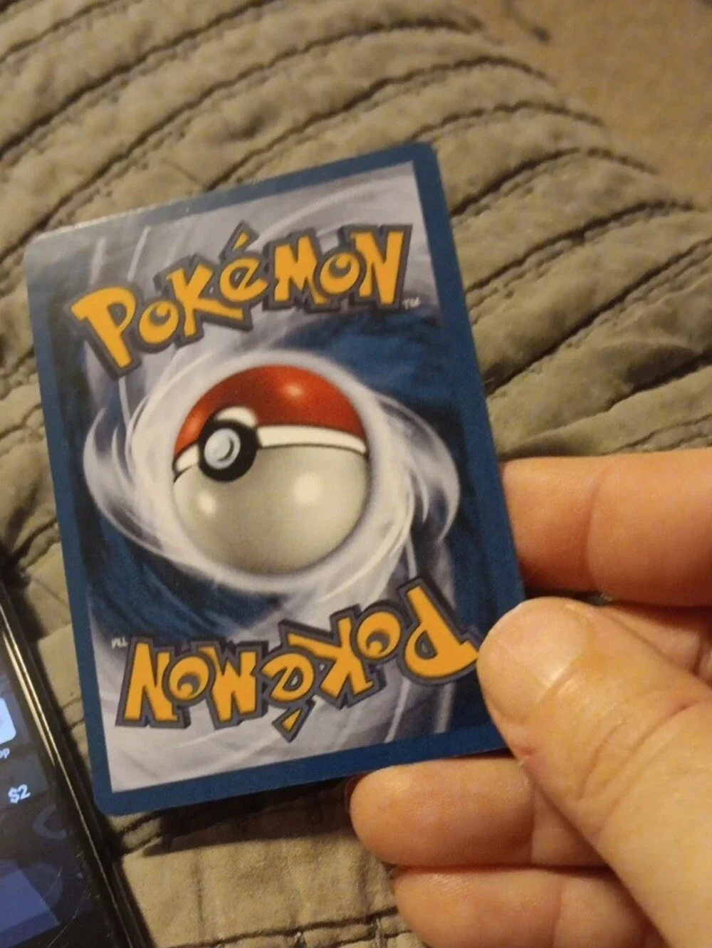 Pokemon Midnight Prank Fan Art Card - Blue, Black, Brown